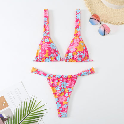 Luna | Stijlvolle Bikini Met kleurrijke print